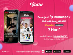 Promo berlangganan platinum x Bukalapak