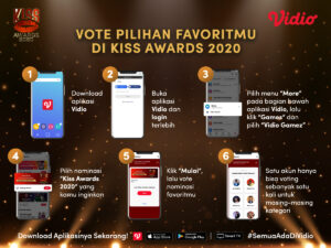 Cara Voting Kiss Awards 2020
