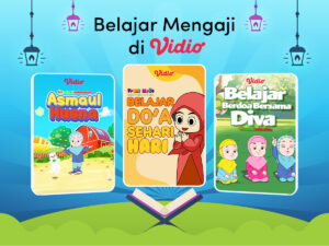 Vidio menyediakan tayangan belajar mengaji untuk anak dan dewasa.