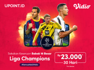 Beli Premier Platinum 30 Hari di Upoint.id, Nonton UCL Sepuasnya!