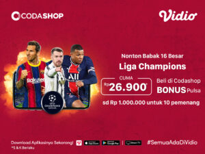 Dapatkan Harga Spesial Premier Platinum 30 Hari dan Bonus Pulsa s/d RP 1 JUTA di Codashop!