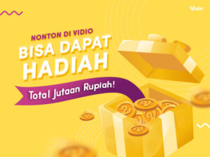 Vidio Gamez bisa dapat hadiah jutaan rupiah.