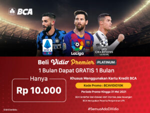 Kantong Tipis? Vidio & BCA Punya Promo Paling Ekonomis!