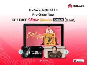 Promo Huawei MatePad T10 Dapat GRATIS Vidio Premier Platinum