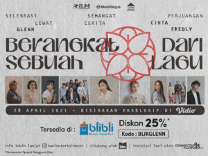 Promo Pengguna Blibli, Nonton Konser Mengenang Glenn Fredly Diskon 25%!