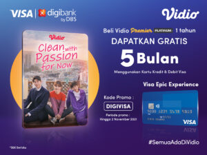 Promo Kartu Kredit & Debit VISA Digibank, Gratis Paket Vidio Hingga 5 Bulan