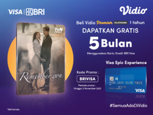 Promo Bank BRI, Gratis Paket Vidio Hingga 5 Bulan!