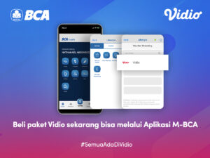 Cara Langganan Vidio Dengan m-BCA (Mobile Banking)