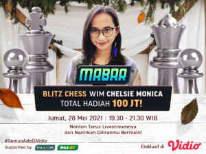 live streaming blitz chess chelsie monica