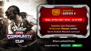 Live Streaming Vidio Community Cup Season 4