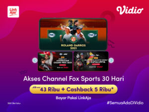 Promo Fox Sports LinkAja, Nonton F1 & MotoGP Sepuasnya di Vidio