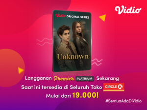 Beli Voucher Vidio Premier Kini Bisa di Circle K!