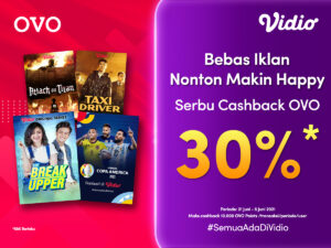Dapatkan Cashback 30% dari OVO, Beli Vidio Premier Jadi Murah Banget!