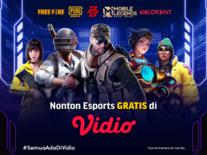 nonton esports gratis di vidio