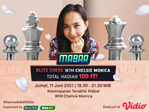MABAR Blitz Chess WIM Chelsie Monica