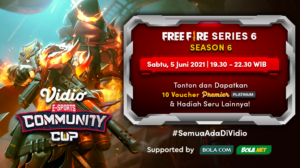 live streaming vidio community cup free fire