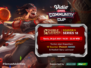 live streaming vidio community cup mobile legends season 9