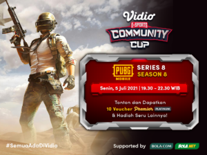 Streaming Vidio Community Cup PUBG Mobile