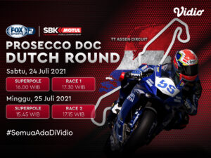 Live Streaming Superbike Prosecco DOC Dutch 2021