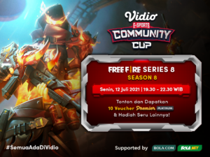 live streaming vidio community cup season 8 free fire series 8
