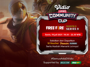 Link Live Streaming Vidio Community Cup Season 9 Free Fire Series 9