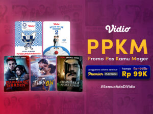 promo vidio PPKM Juli