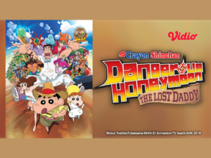 pesan moral crayon shinchan 27: dangerous honeymoon the lost daddy