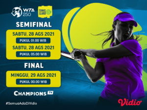 Streaming WTA Tour 2021: Tennis In The Land Babak Semifinal dan Final