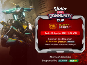 Nonton Live Streaming Vidio Community Cup Season 11 PUBG Mobile