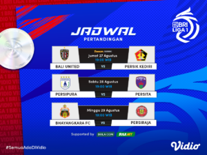 Live Streaming BRI Liga 1 Pekan Perdana 2021-2022