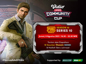 Link Live Streaming Vidio Community Cup Season 10 PUBG Mobile