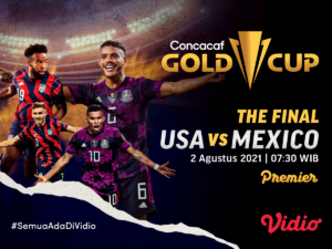 Live Streaming Piala Emas CONCACAF 2021: Amerika Serikat Vs Meksiko