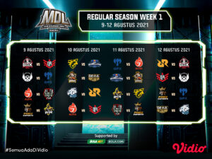 Live Streaming MDL Season 4 Babak Reguler, Kamis 12 Agustus 2021