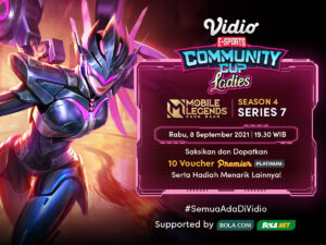 Live Streaming Vidio Community Cup Ladies Season 4 Mobile Legends