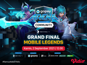 Link Live Streaming GoPay Arena Mobile Legends Week 23