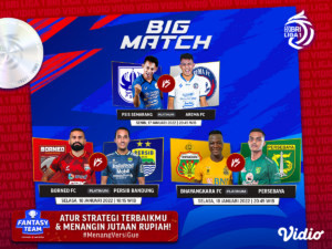 Link Live Streaming BRI Liga 1 2021/22 Hari Ini, Borneo Vs Persib dan Bhayangkara Vs Persebaya