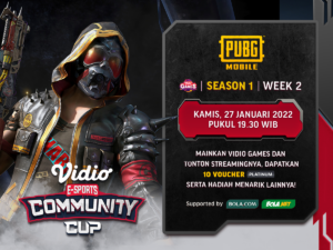Yuk, Nonton Siaran Langsung Vidio Community Cup Season 1 PUBG Mobile Week 2
