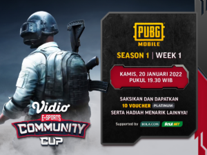 Jangan Terlewatkan! Nonton Vidio Community Cup Season 1 PUBG Mobile
