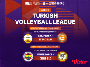 Link Live Streaming Liga Voli Turki 2021/22 Putera Hari Ini: Fenerbahce Vs Allpower