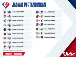 Jadwal dan Link Live Streaming NBA Regular Season 2021/22 Pekan 13 di Vidio