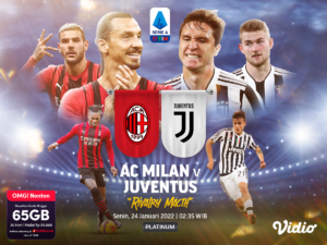 Link Live Streaming Milan vs Juventus Serie A 2021/22 Pekan Ini