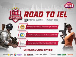 Saksikan Live Streaming Internal Campus Qualifier IEL University 4 PUBGM Pekan 4