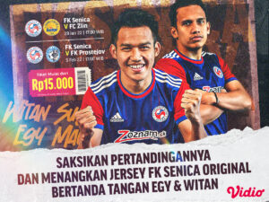 Ayo Nonton FK Senica Friendly Match Eksklusif di Vidio, Ada Egy sama Witan!