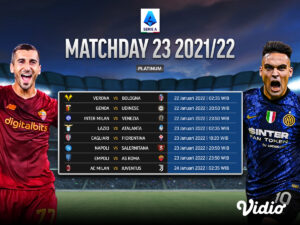Jadwal Live Streaming Serie A Italia 2021/22 Pekan Ini, Ada Milan vs Juventus!