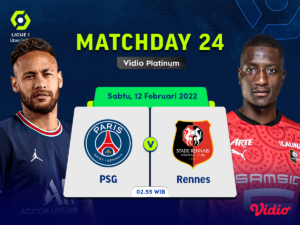 PSG vs Rennes: Jadwal Ligue 1 2021/22 Pekan 24 Live Streaming di Vidio