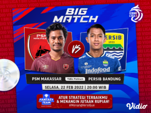 Live Streaming PSM vs Persib Bandung: Jadwal Liga 1 di Vidio, Siapa Lebih Hebat?