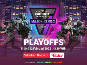 Live Streaming CODM Major Series 6 Babak Playoffs Day 1 - 3 di Vidio