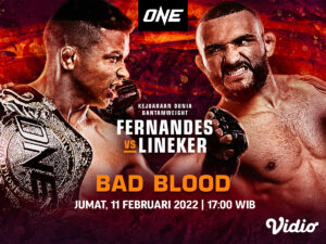 Bibiano Fernandes vs John Lineker, Live Streaming ONE: BAD BLOOD di Vidio