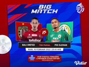 Bali United vs PSS Sleman: Live Streaming Liga 1 2021-22 Hari Ini