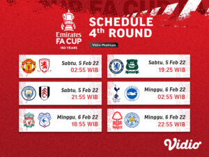 Jadwal dan Link Live Streaming FA Cup 2021/22 Babak 32 Besar, MU Hadapi Middlesbrough